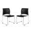 Chaise empilable en vinyle Jody -123102202-101308851-101308852