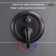 Retro Wall Mount 2 Function Rainfall Shower System with 3 Setting Handheld, Rough-In Valve and Diverter