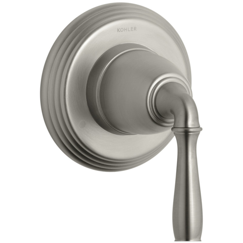Devonshire Valve Trim for Transfer Valve with Lever Handle, Requires Valve, Vibrant Brushed Nickel