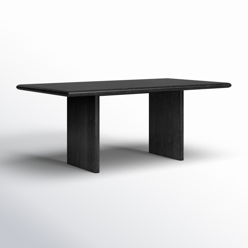 Table de salle à manger Horizon, Noir, noir, noir, noir