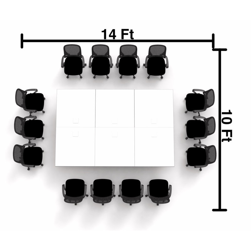Ensemble de table et chaises de formation