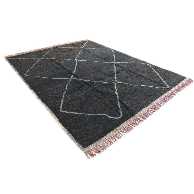 Tapis noir Mosser