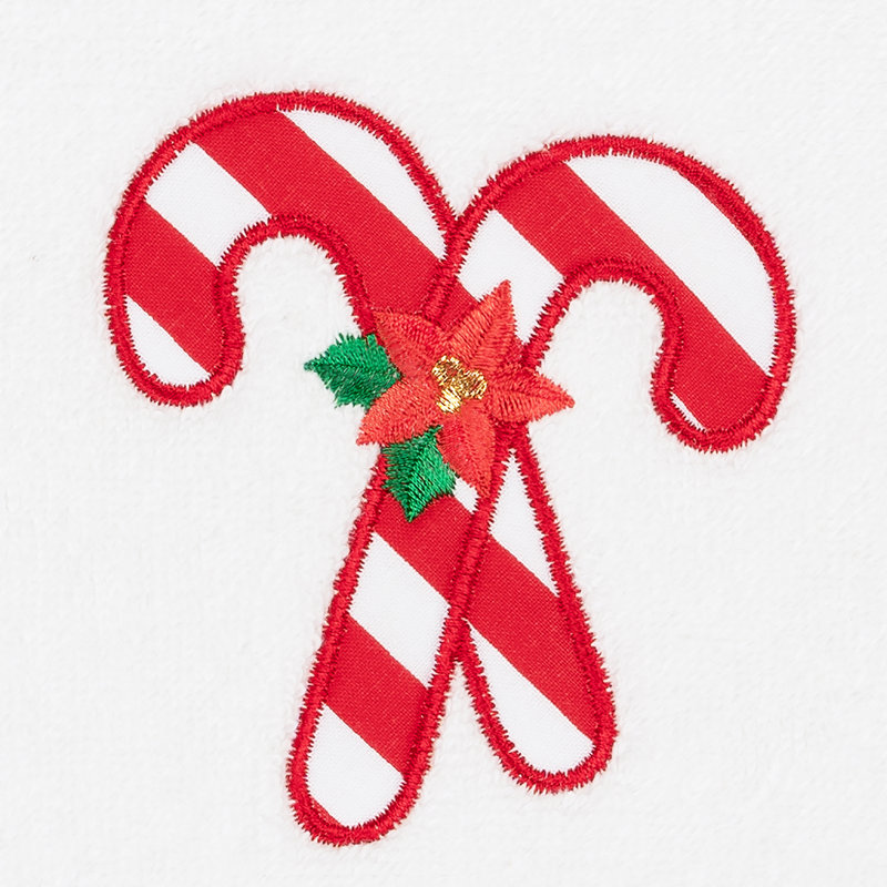 Christmas Hand Towels Midweight Hand Towel, White