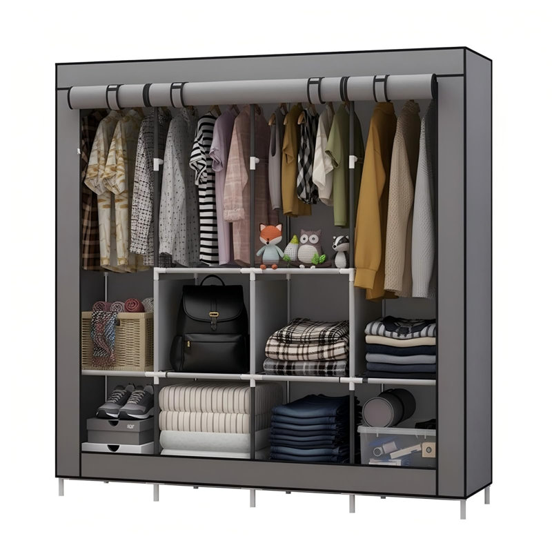 170cm Portable Wardrobe