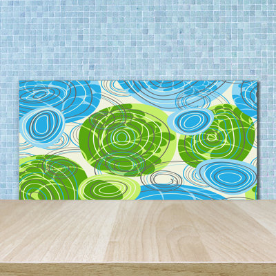Bernardez 50cm W x 100cm L Glass Peel and Stick Panel