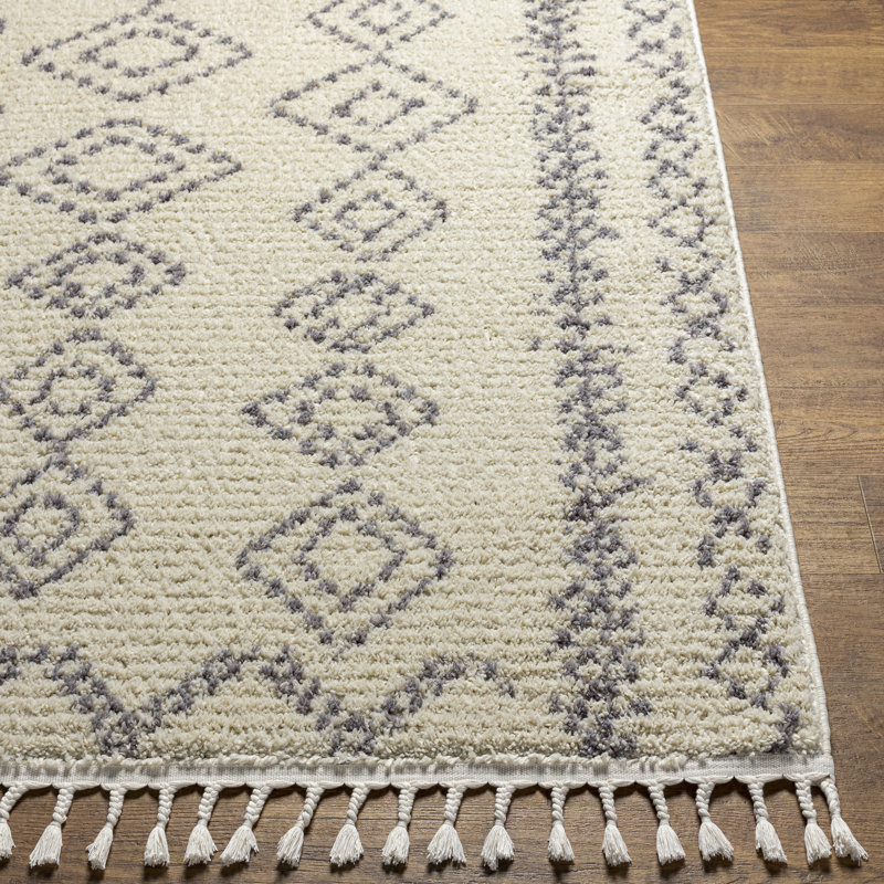 Geometric Indoor Rug, Rectangle 9'2" x 12'