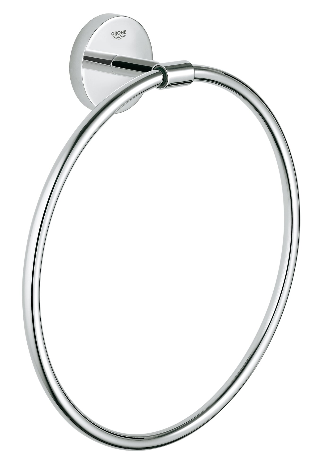 Continental Square Hand Towel Ring | Toilet Accessories