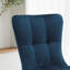 50cm H Tufted Velvet Upholstered Metal Upholstered Back Side Chair-471372718-502091318