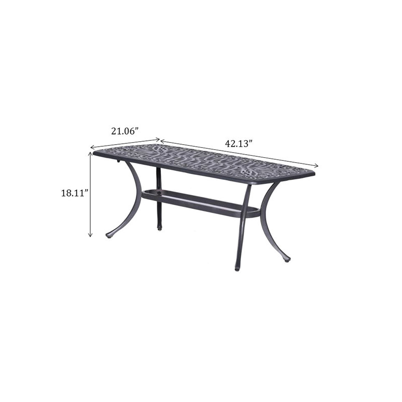 Table basse d'extérieur Huerfano