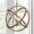 Mazhar 4-Light Globe Wood Chandelier Dimmable