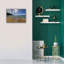  «Ocean Reflections» par Nicole Dell, art mural sur toile, 26 po x 18 po