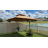 128'' X 104'' Rectangular Cantilever Umbrella with Weighted Base-403787506