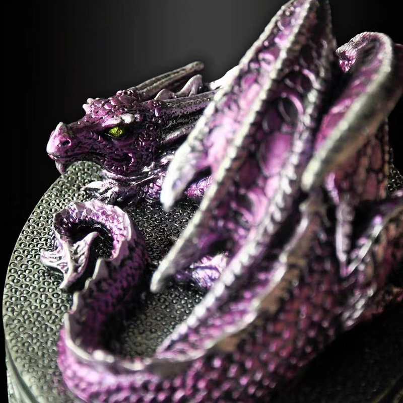 Dragon Statue Jewelry Box - Medieval Fantasy Myth With...