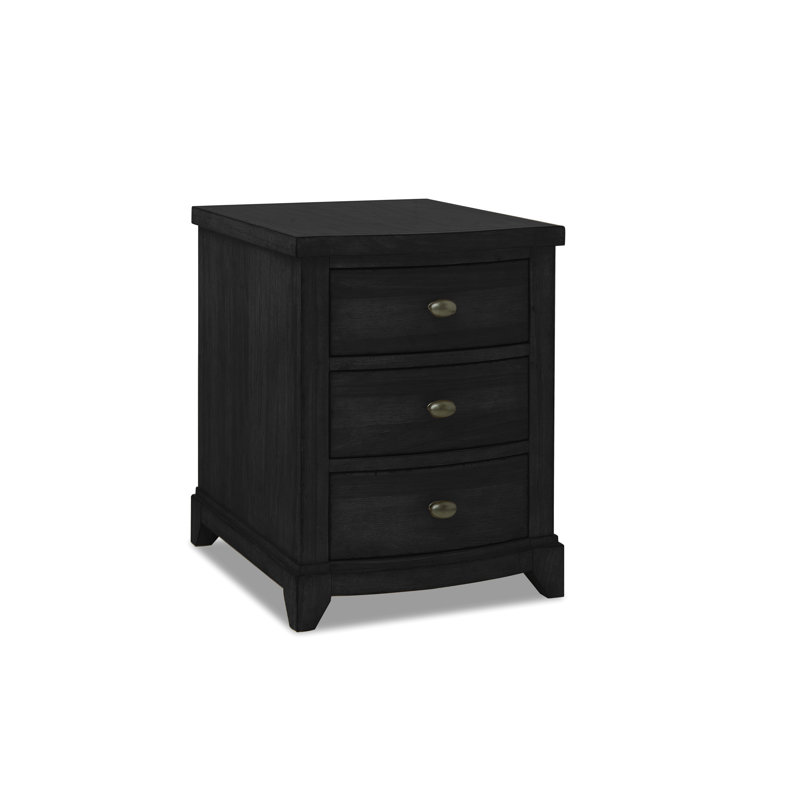Table de bout avec rangement Mya, Noir