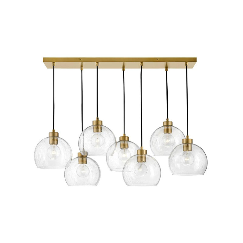 Luminaire suspendu en dôme à 7 lumières Jaye