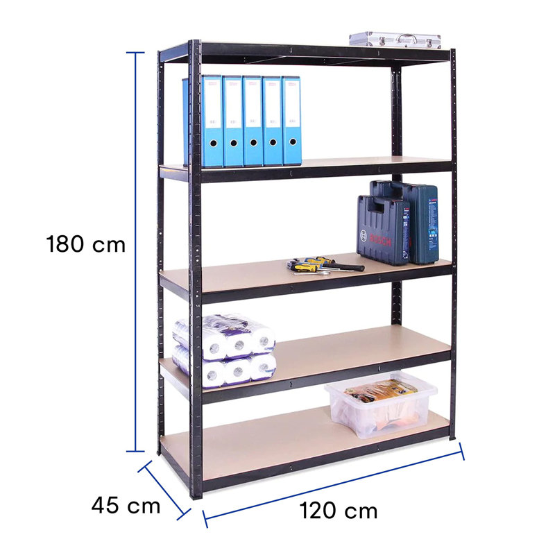 Ayrie 120cm W Metal Shelving Unit