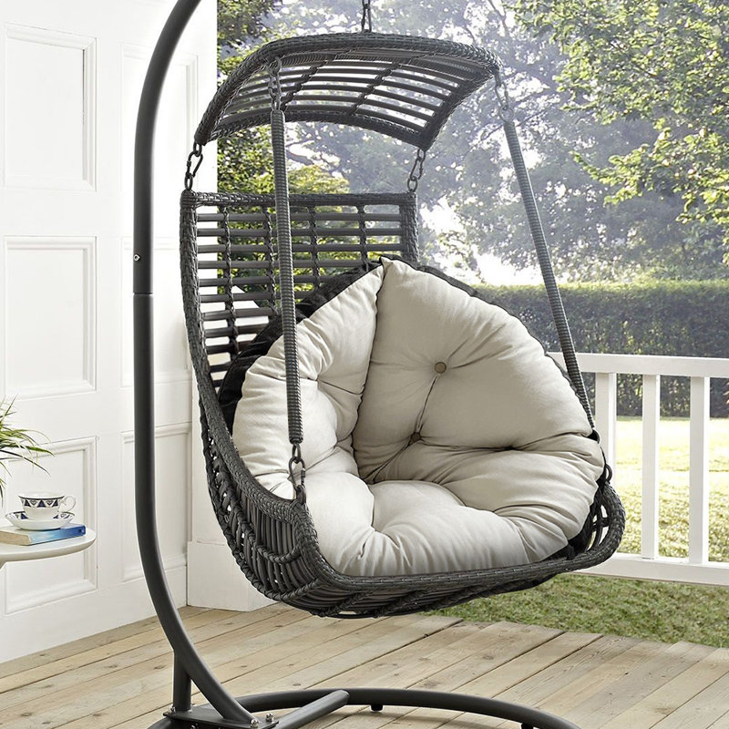 Black Beige Patchwork Lounger Cushion