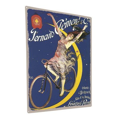 Clément Cycles, impression sur métal