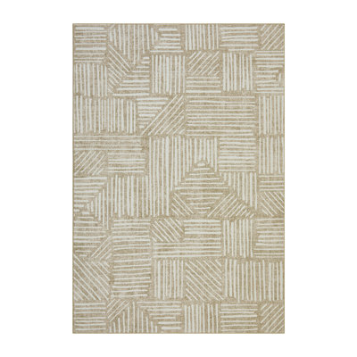 Tapis lavables à la machine pour chambre à coucher, tapis doux à motifs géométriques modernes, tapis antidérapant, tapis d'intérieur pour chambre d'enfant, dortoir, bureau ou décoration intérieure