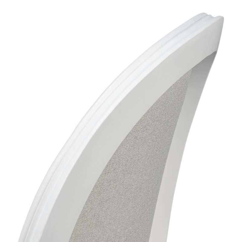 Hugo Upholstered Dining Chair, White