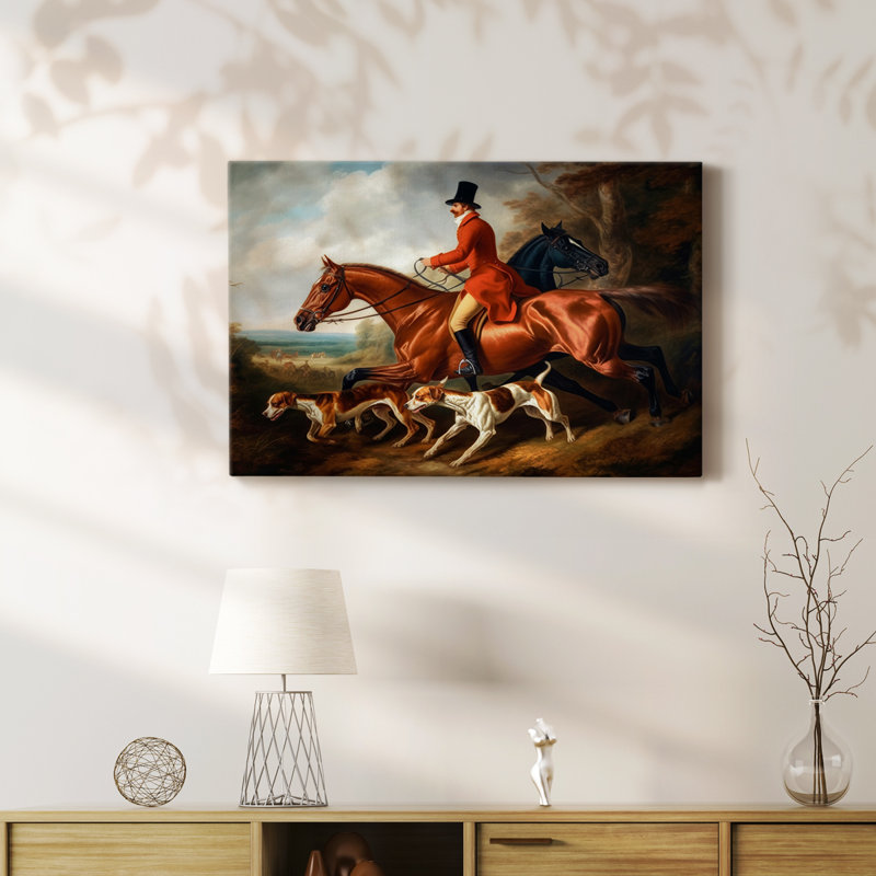 Animaux, paysage, série CDxxiv, H 12 po x l 18 po