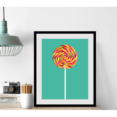 Lollipop - Single Picture Frame Print