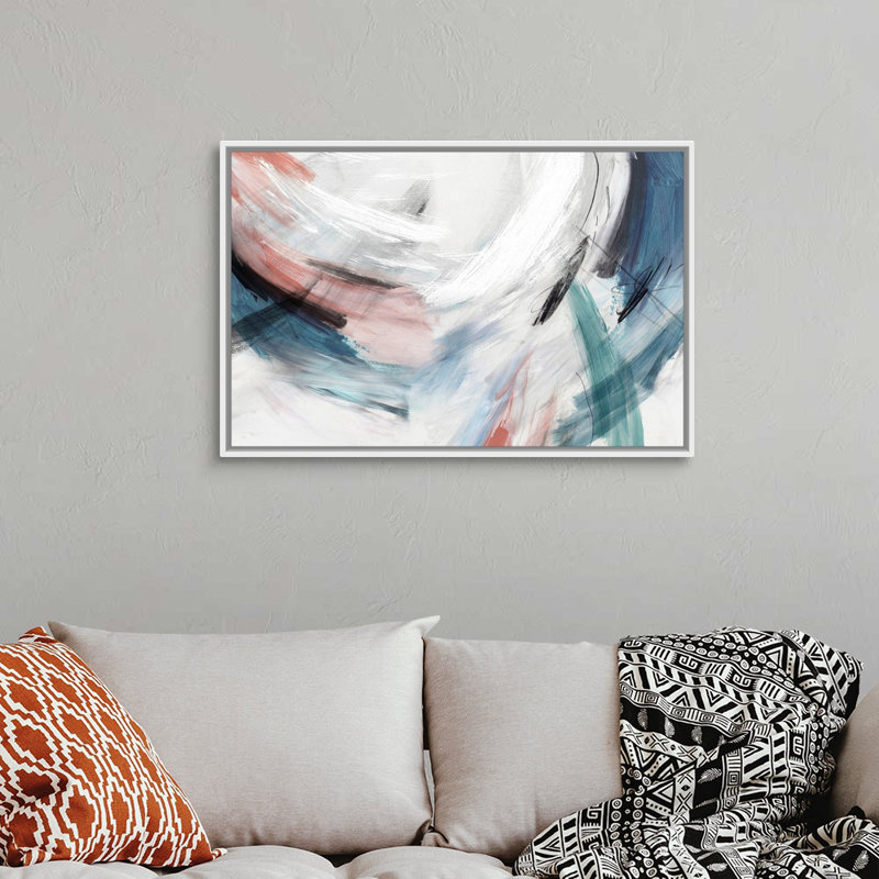 "Nuits blanches I" par PI studio-impression sur toile, Toile blanche encadrée, 26" H x 38" W x 1.75" D