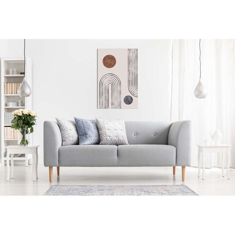 Nordic Grahphics - Wrapped Canvas Print, 31cm H x 20cm W x 1.8cm D