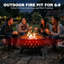 Round Smokeless Fire Pit