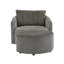 Fauteuil d'appoint pivotant en velours côtelé Doniphan-1619517933