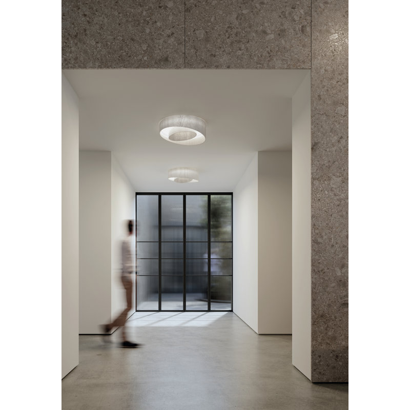 Anel 1 - Light LED Flush Mount, 7.9" H x 35.4" W x 35.4" D