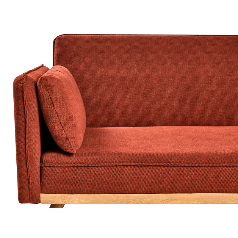 Sofa Bed ASAA Fabric, Red