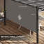 Britiney 4m x 3m Aluminum Pergola