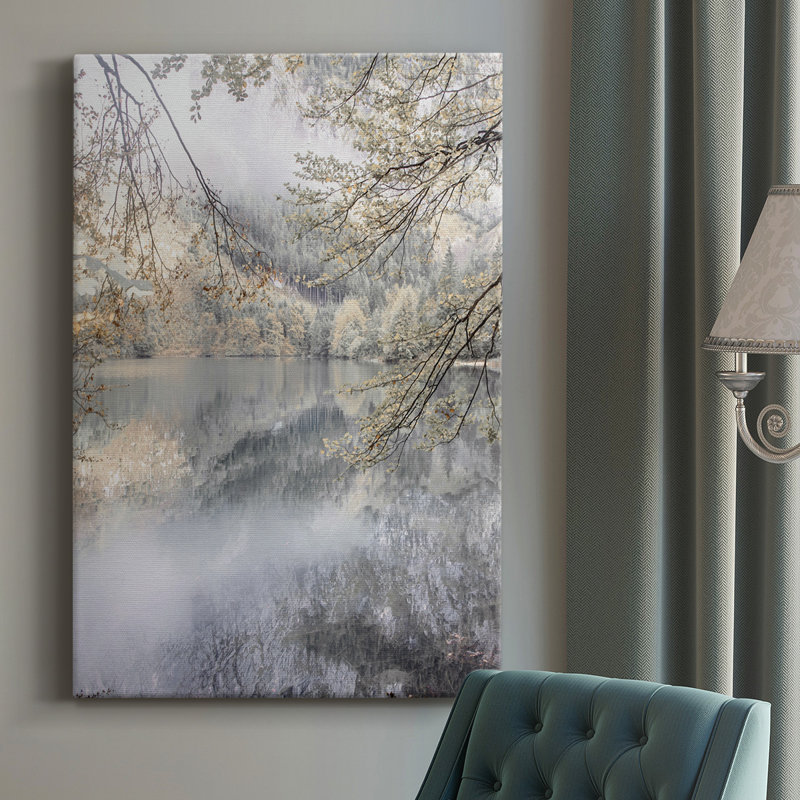 " Misty Lake ", 36" H x 24" W x 1" D