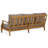 Clairmont Teakwood Patio Sofa-112272349
