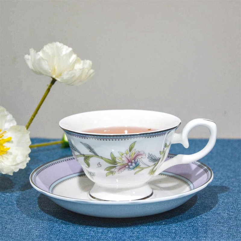 DNGJU 28oz. Floral Teapot Set