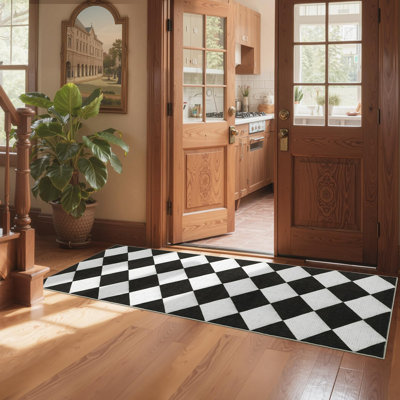 Rectangle Geometric Area Rug