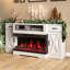 Meuble télé avec foyer 36 po-1801817995