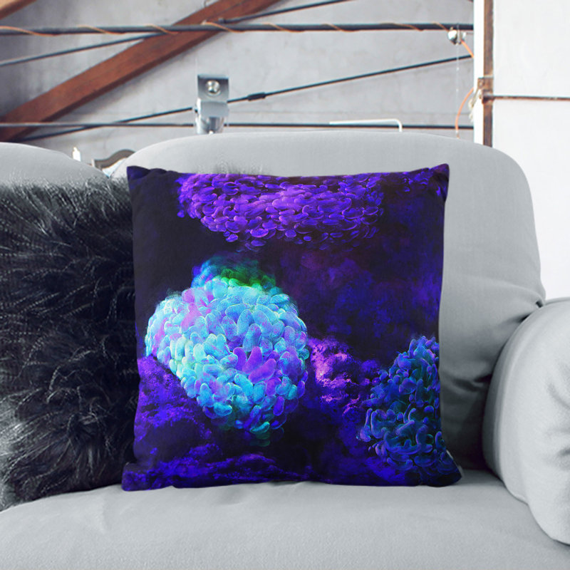 Square Cushion, White, 40cm H x 40cm W x 15cm D