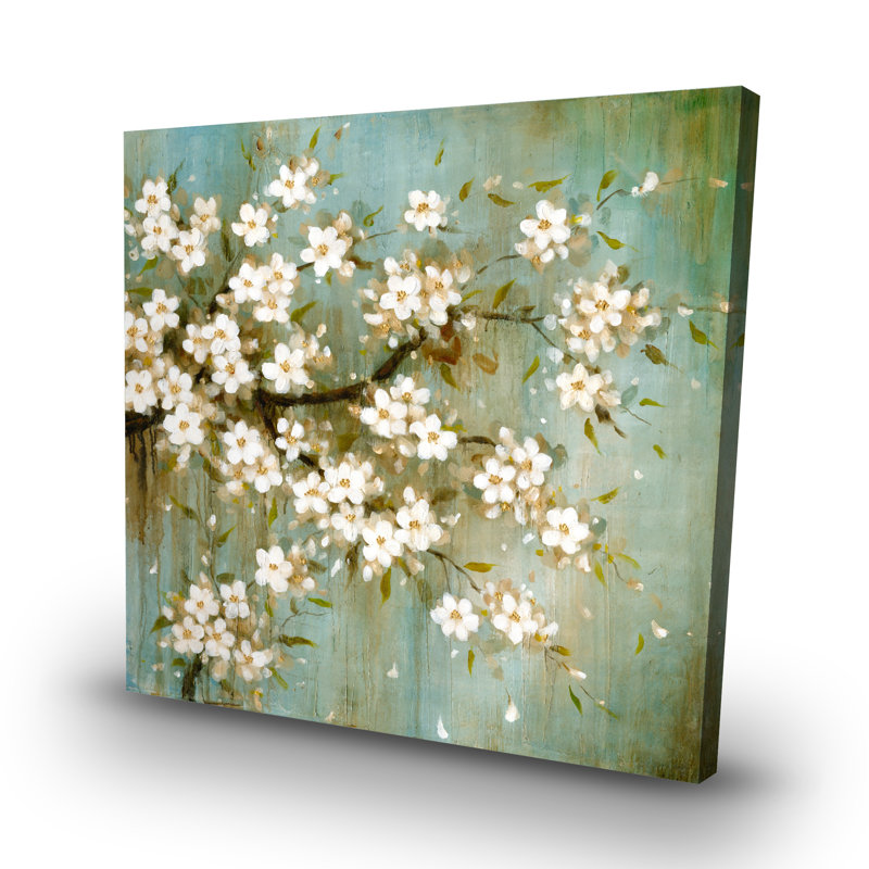 cherry blossom - 32"x32" art on canvas
