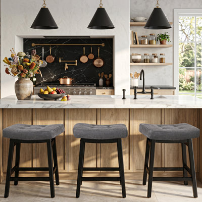 Tabourets de bar extra larges 19,7 po