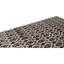 Tapis noir / ivoire de haute qualité noué à la main