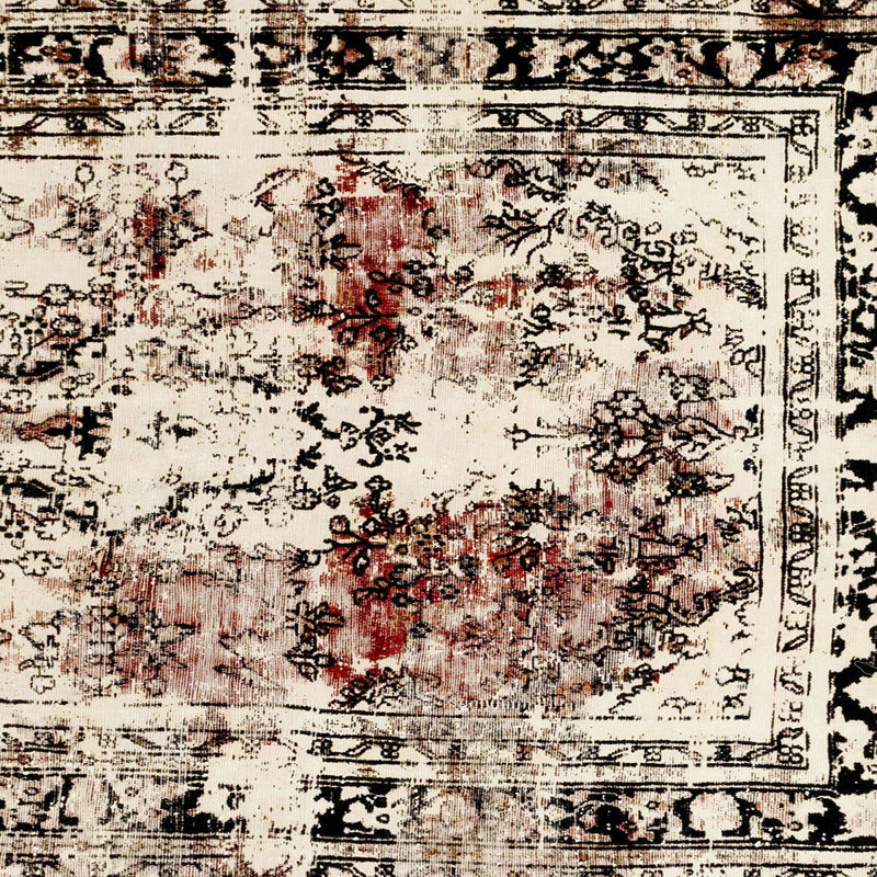 Tapis abstrait moderne 2020, Carré 6 pi