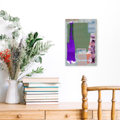 The Velvet Muse Abstract Minimalist Modern Coastal Wall Art