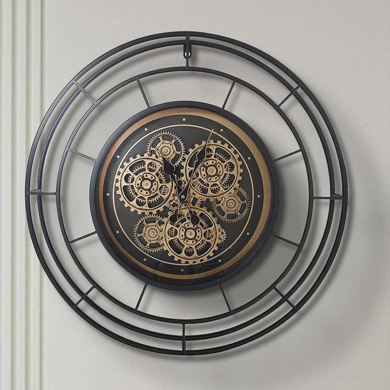 Wabansia Metal Wall Clock