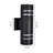 Bryanah Sensor Matte Black Aluminum 13.46" H Outdoor Armed Sconce