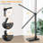 LED Desk Lamp with USB Ports,Touch Desk Lamps for Home Office with 5 Color Modes,3 Brightness Desk Light with Small Night Light,Reading Lamp Table Lamp for Bedroom Bedside Study(with adapter)-2107338412