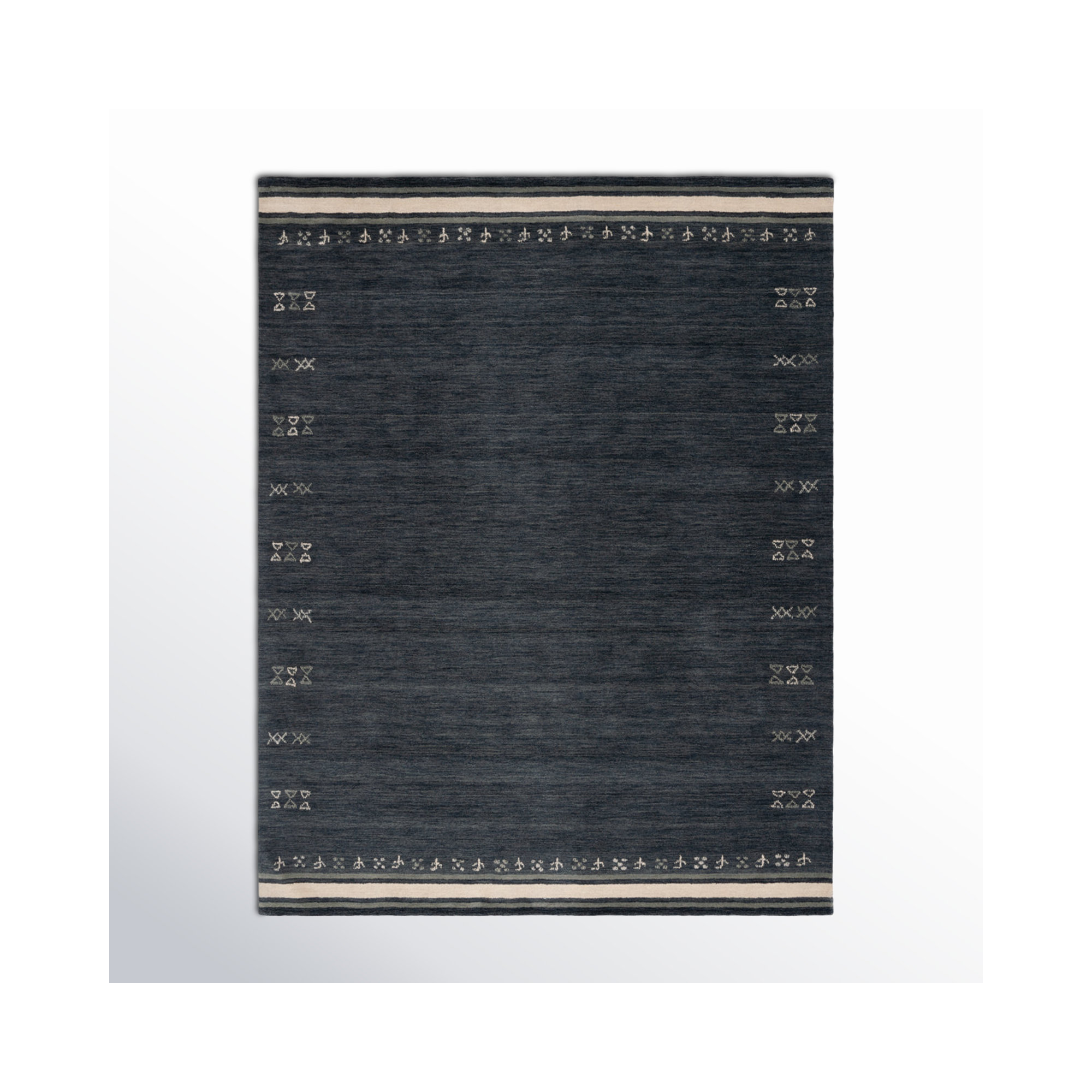 Santiago Hand Loomed Wool Rug, Rectangle 8' x 10'