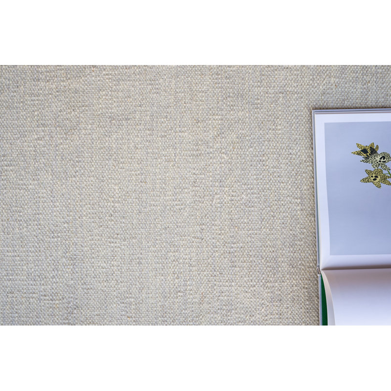 Chelsea Flatweave Wood Area Rug, Rectangle 9' x 12', Silver