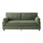 Causeuse en velours côtelé avec coussin moelleux-2144316322